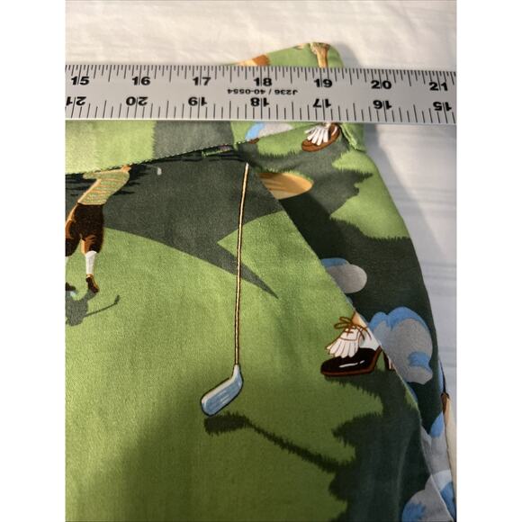 Loudmouth Colorful Golf Pin Up Girl Print Chino Pants Size 40 Novelty Pockets - Picture 16 of 16